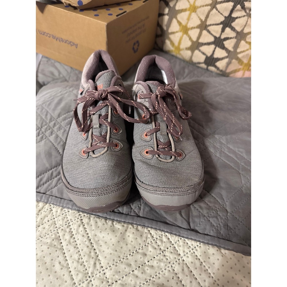 VIBRAM Hiking Trail Shoes Sneakers Women's sz 9‎ Gray Purple